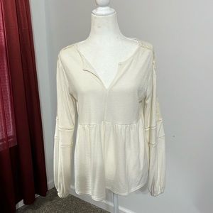 Brand new ladies day trip, baby doll, long sleeve top